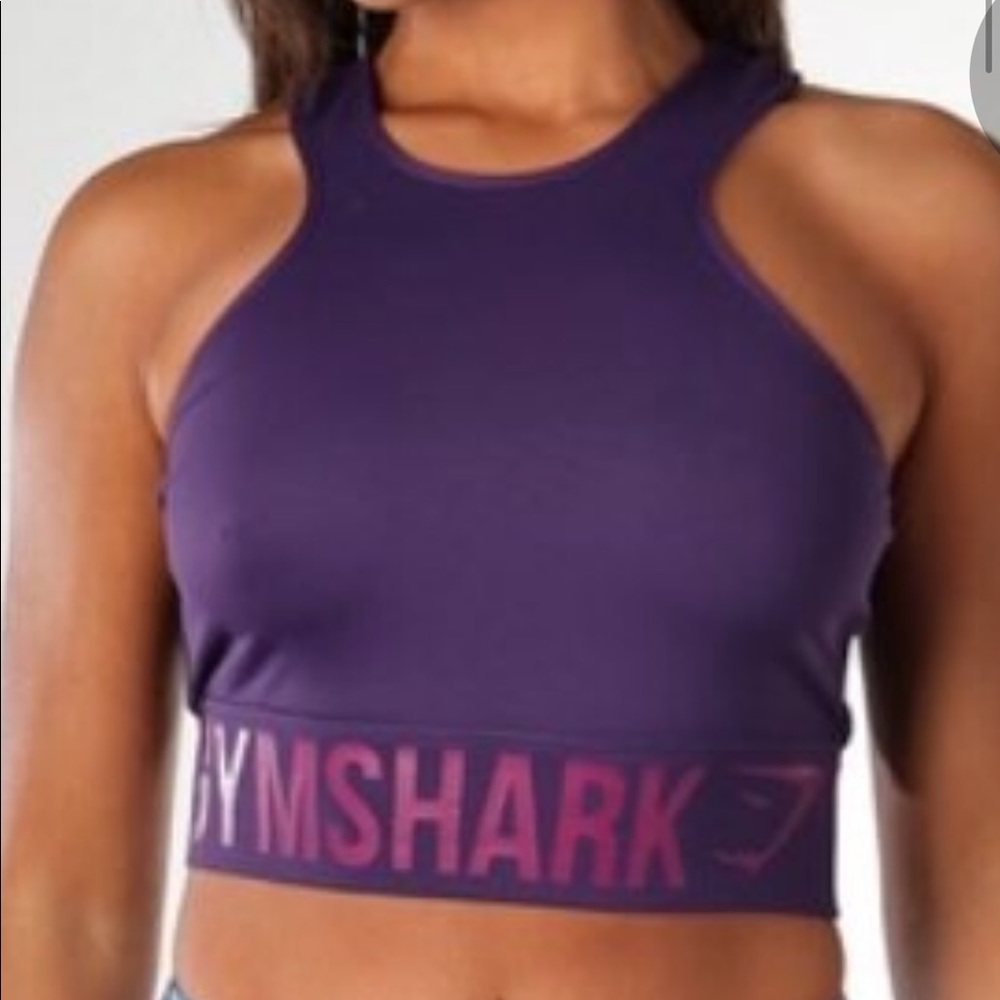 Gymshark Logo crop tank